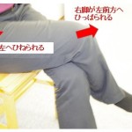 足を組むと骨盤がゆがむ？？